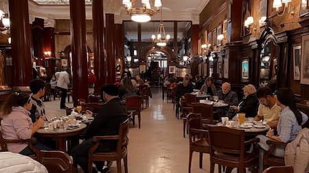 Cafe Tortoni. Foto Instagram.