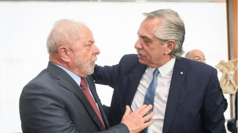Lula da Silva y Alberto Fernández_NA