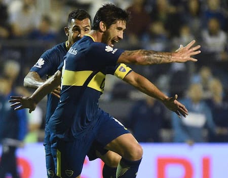 Carlos Tevez y Pablo Pérez en Boca.
