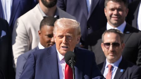 Donald Trump, presidente de Estados Unidos. Foto: Josh Morgan/USA TODAY/Reuters.