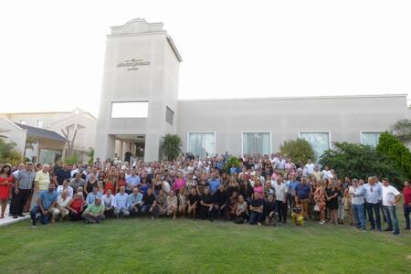 Reunión de gestión de Julio Garro en La Plata. Foto: Prensa.