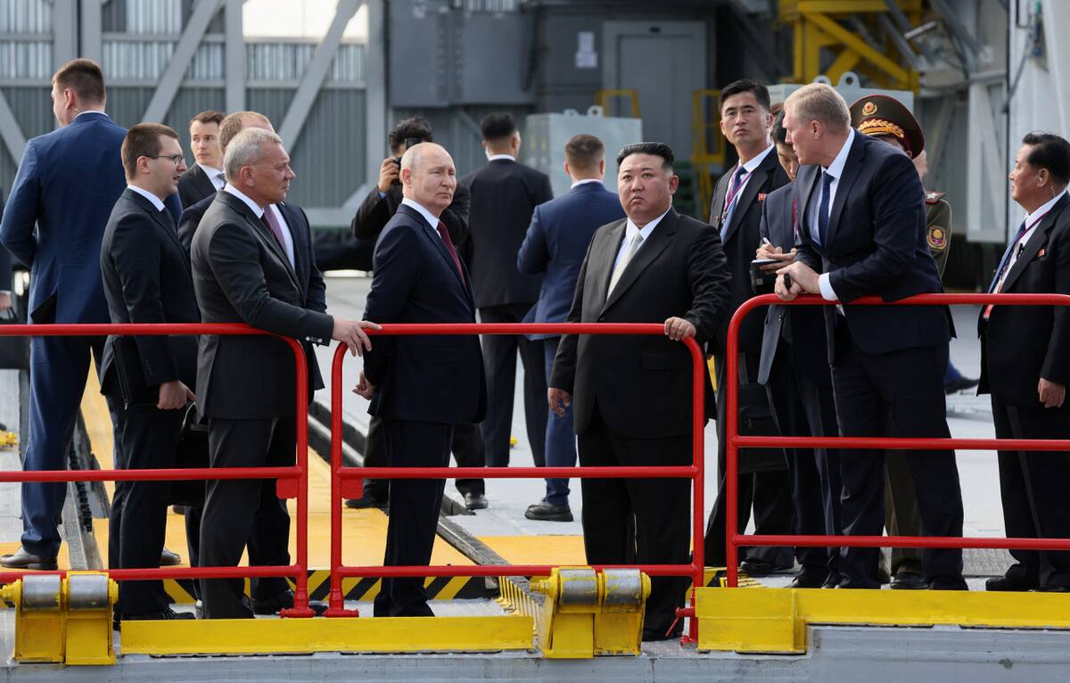 Kim Jong-un y Vladimir Putin Foto: Reuters