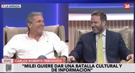 Carlos Roberts en La Mirada. Foto: Captura de pantalla.