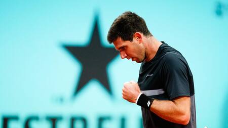 Federico Delbonis en el Masters 1000 de Madrid
