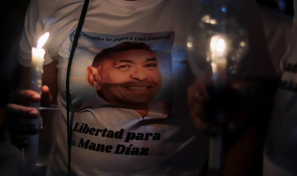 La imagen del padre de Luis Díaz. Foto: Reuters.