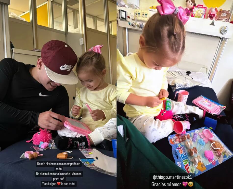 Las historias que compartió Tamara Báez. Foto: Instagram.