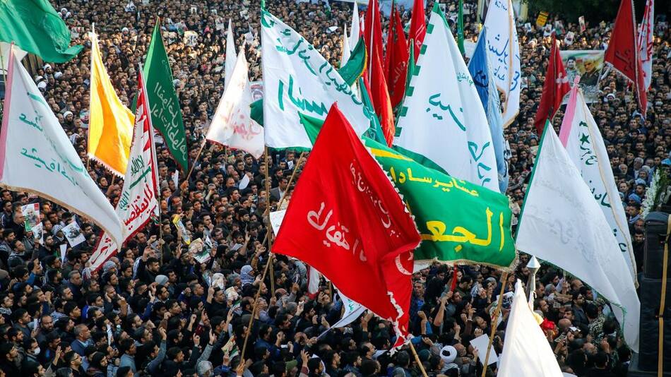 Marchas en Irán tras las muerte de Qasem Soleimani, REUTERS