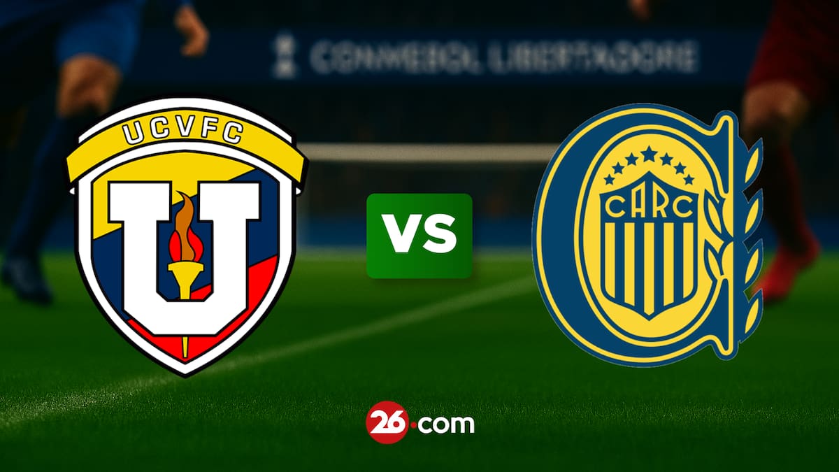 UCV vs. Rosario Central EN VIVO hoy: resultado, goles y minuto a minuto de la Copa Libertadores 2026