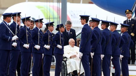 Papa Francisco en Portugal. Foto: Reuters.