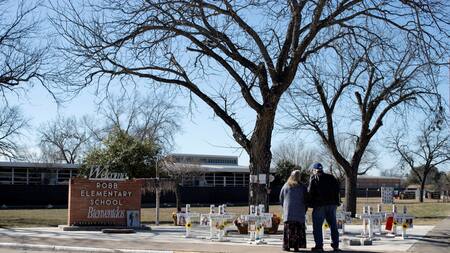 Tiroteo en Uvalde, Texas. Foto: Reuters