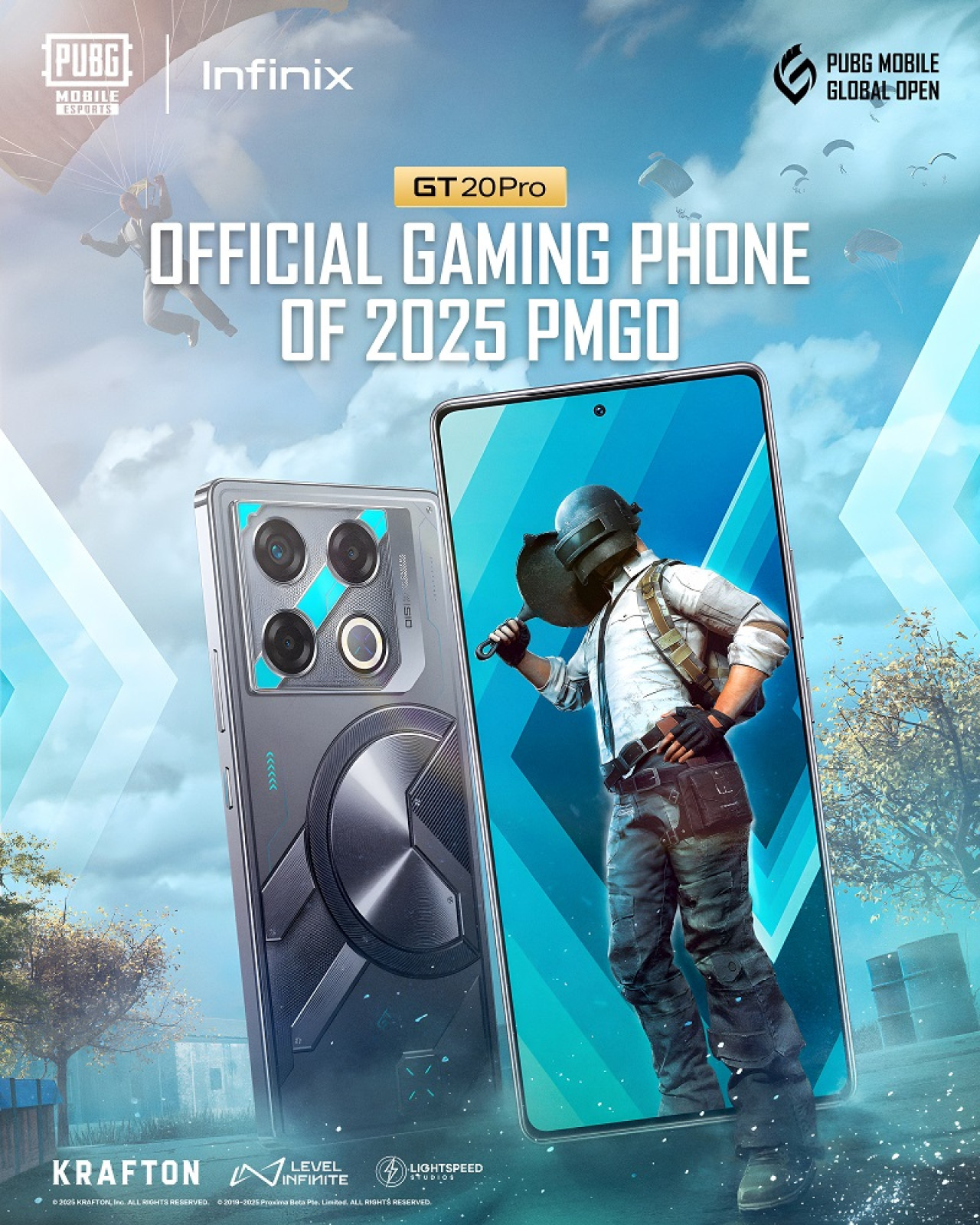 Infinix GT20 PRO. Foto: X @Infinix_Mobile