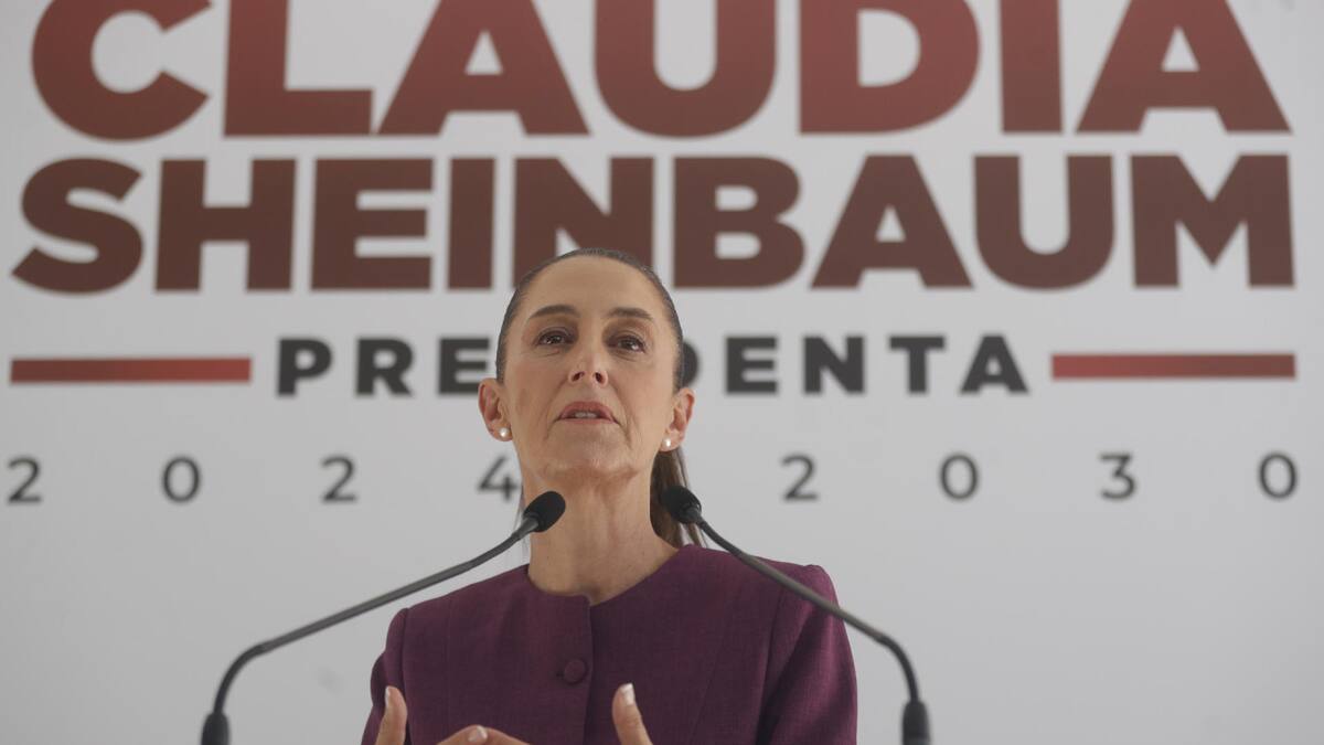 Claudia Sheinbaum, presidenta electa de México. Foto: EFE.