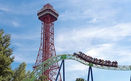 Un reconocido parque de diversiones cerrará sus puertas. Foto: Six Flags