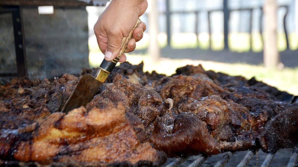 El plato tradicional en el aniversario de Pehuajó