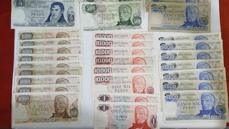 Billetes antiguos de Argentina. Foto: Facebook (Numismática Argentina)