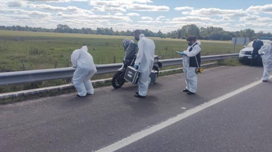 Cadáver hallado en la ruta 2, AGENCIA NA