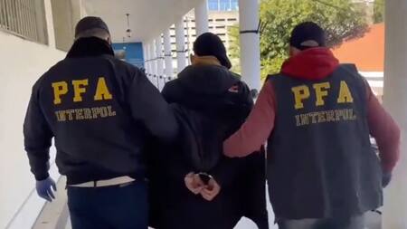 Prófugo chileno en Argentina. Foto: captura video