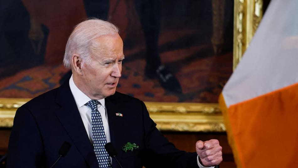 Joe Biden protagonizó otro de sus lapsus. Foto: Reuters