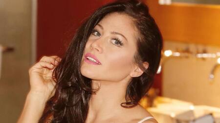 Tierna: Lola, la hija de Adabel Guerrero, hizo un toplessito en Instagram