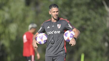 Martín Demichelis; River Plate. Foto: Twitter @RiverPlate.