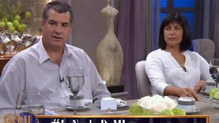 Padres de Micaela García con Mirtha Legrand