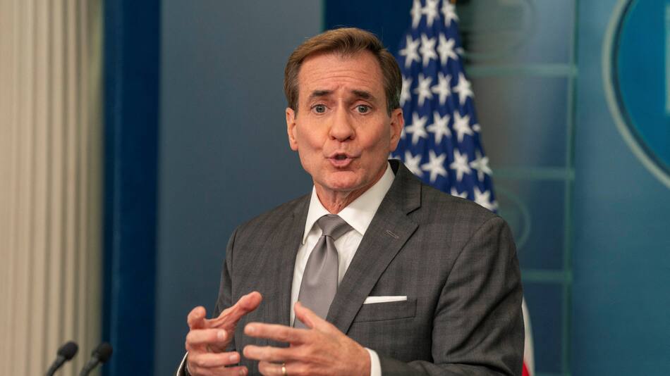 John Kirby, portavoz de la Casa Blanca. Foto: REUTERS.