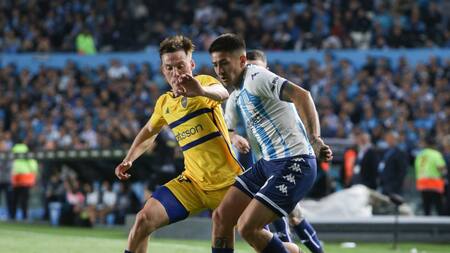 Copa de la Liga, Racing vs. Boca. Foto: NA.