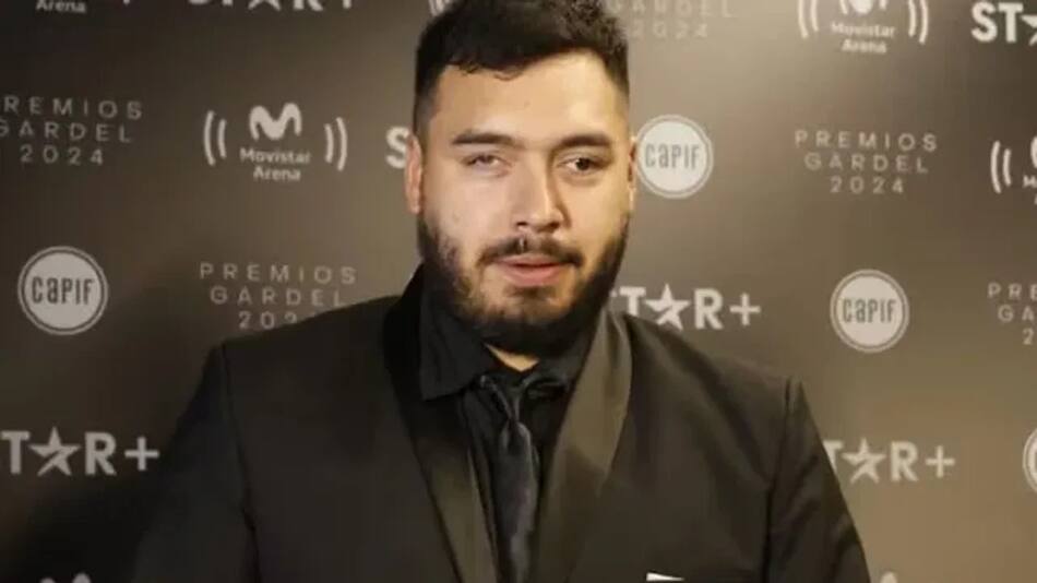 Nicolás Mattioli, cantante. Foto: NA