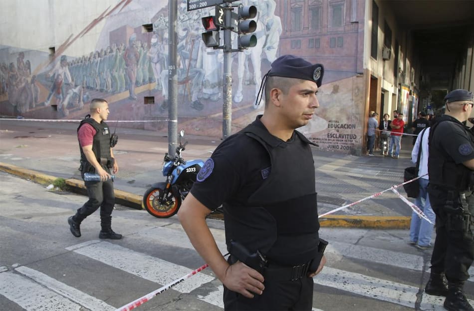 Tiroteo en San Telmo (NA)