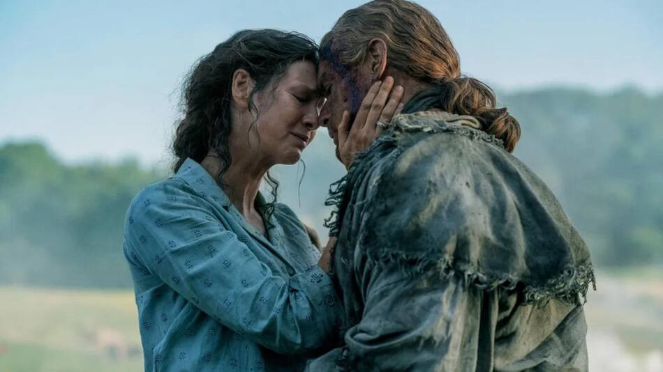 La escena más desafiante de Outlander. Foto Starz