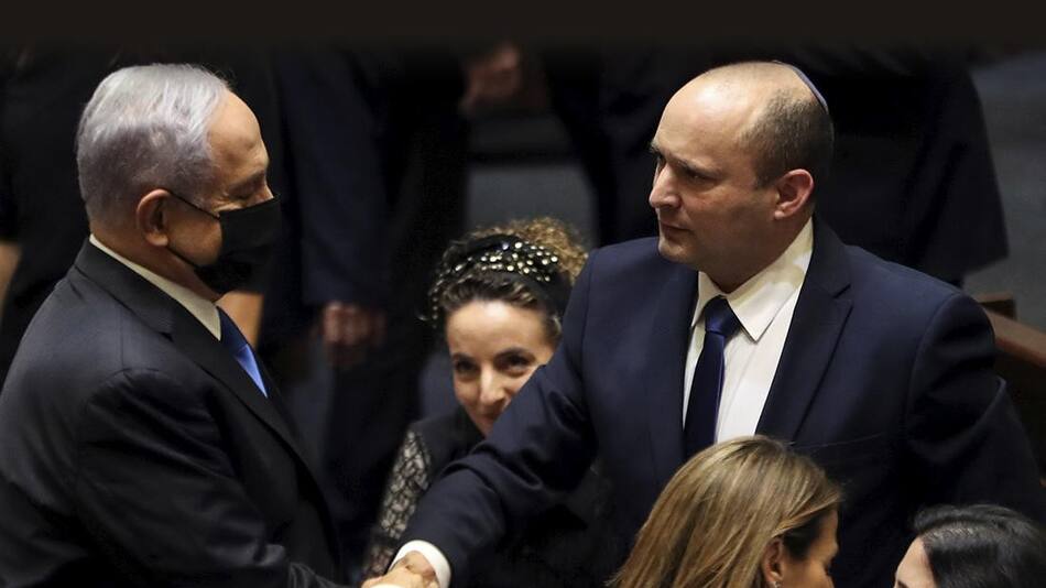 Benjamín Netanyahu y Naftalí Bennett, Israel, Reuters
