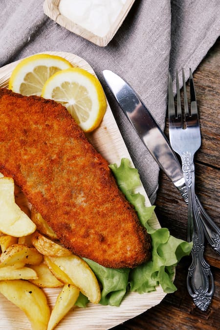 Milanesa. Foto Unsplash.