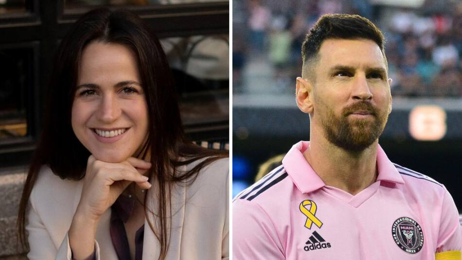 Una influencer cuántos días trabajó Messi para comprarse su mansión de Miami. Foto: Instagram - Reuters.