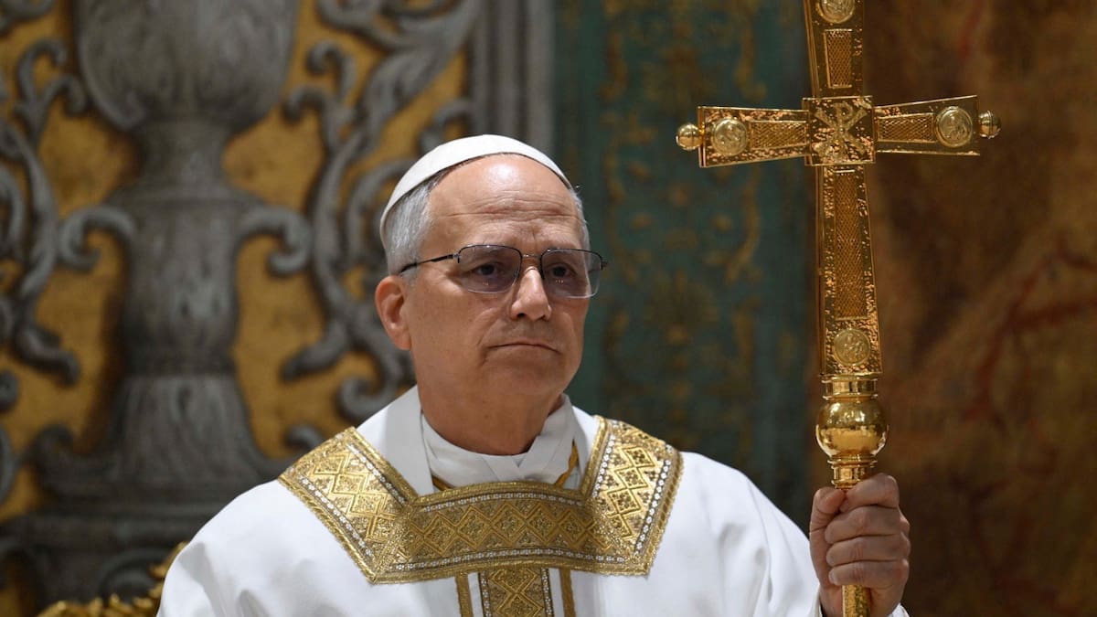 Papa León XIV. Foto: Reuters/Vatican Media/Simone Risoluti