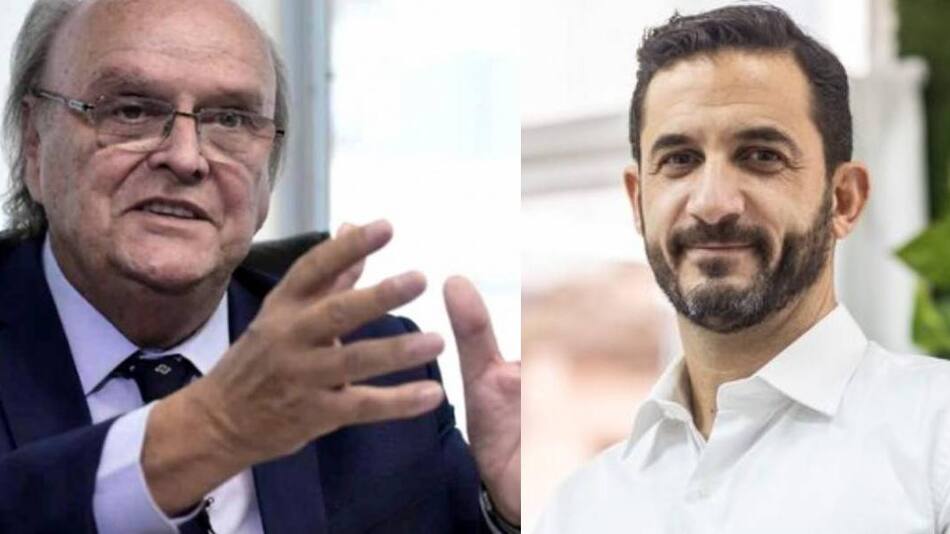 De mendiguren y Tombolini. Foto: NA.