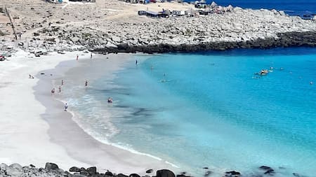 Playa La Virgen, Chile.