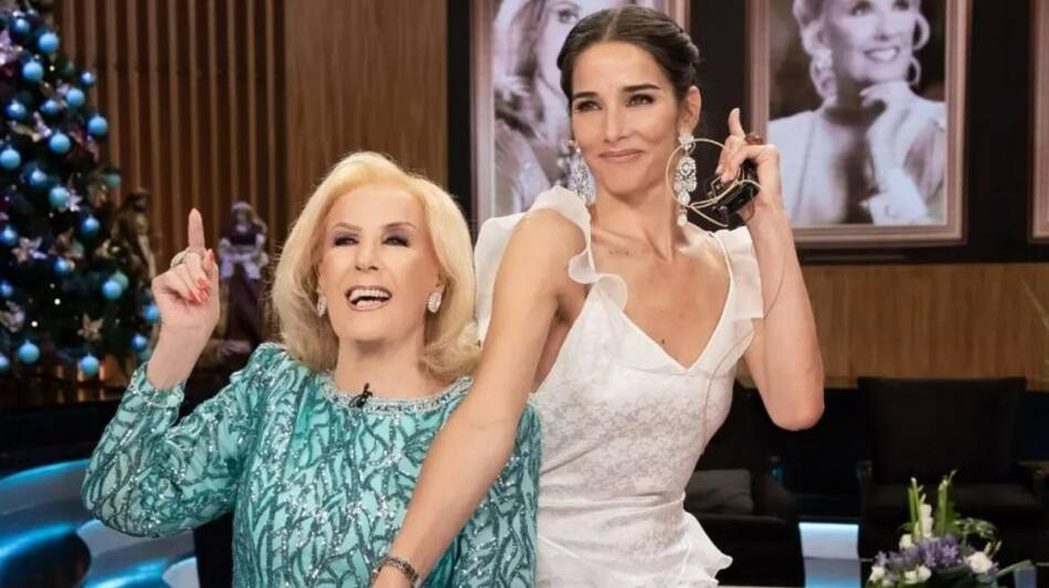 Mirtha y Juana. Foto: NA.