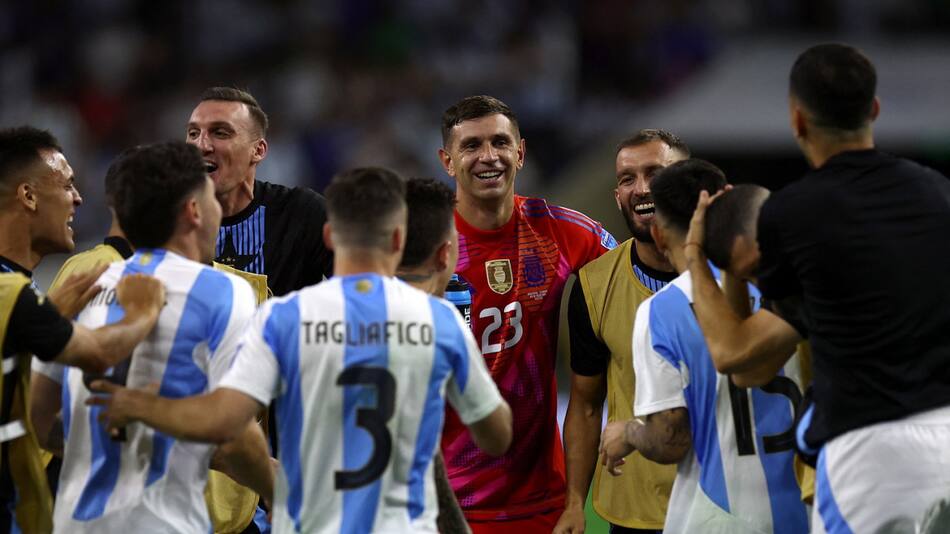 Emiliano Dibu Martínez, Selección Argentina; Copa América 2024. Foto: Reuters