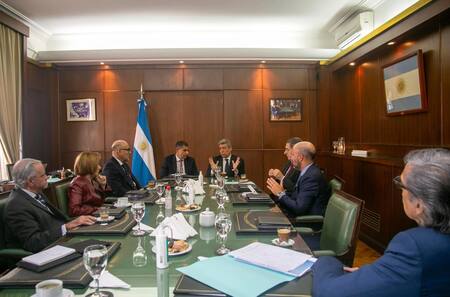 Rosatti se reunió con jueces de Casación y del fuero penal económico