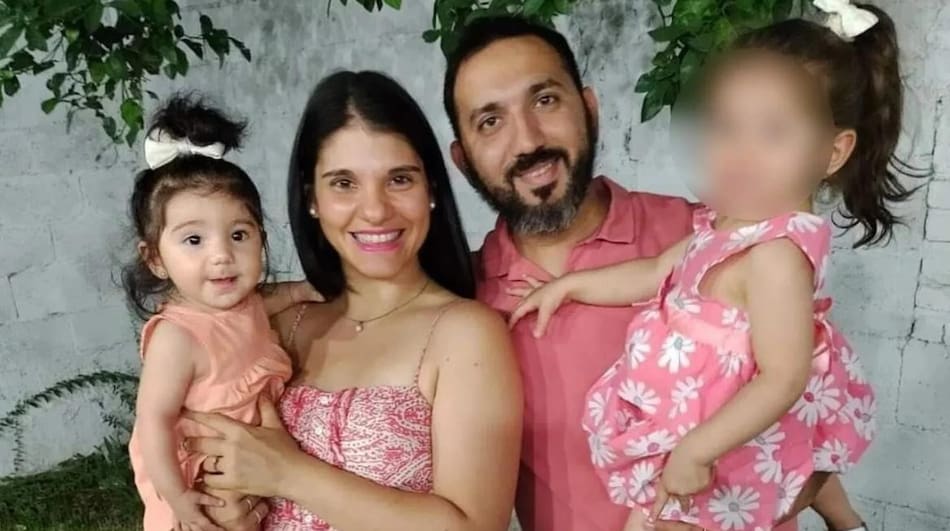 La familia veía el partido de la Selección argentina cuando ocurrió la tragedia. Foto: NA.