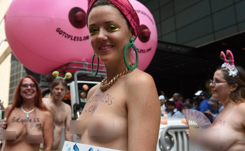 Día Topless en Nueva York