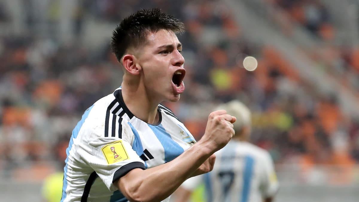 Mundial Sub 17 de Indonesia 2023, Argentina vs. Brasil. Foto: EFE.