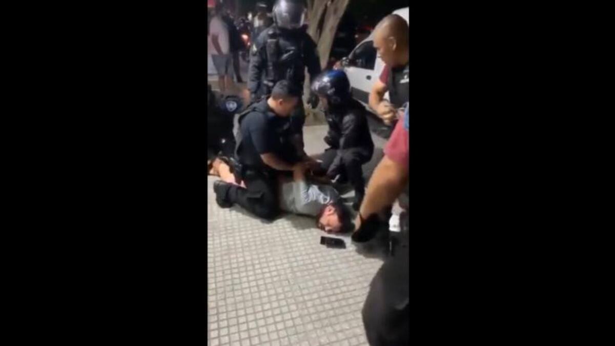 Detención de Ezequiel Guazzora, captura de video