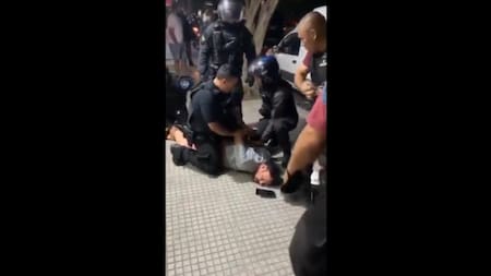 Detención de Ezequiel Guazzora, captura de video