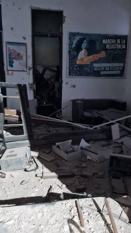Sede del Frente de Todos en Bahía Blanca fue atacada con material explosivo