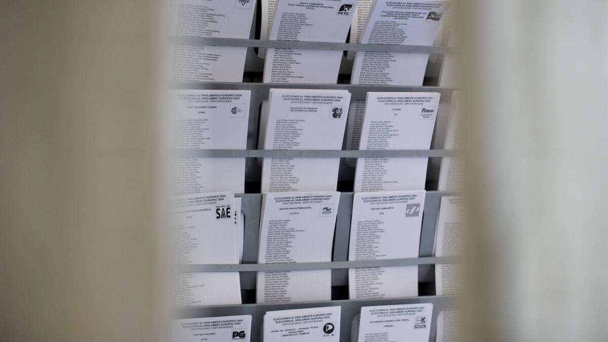 La Unión Europea elige a sus representantes para el Parlamento Europeo. Foto: EFE