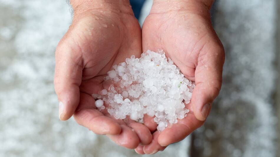 El SMN alertó por la posible caída de graupel. Foto: Pexels