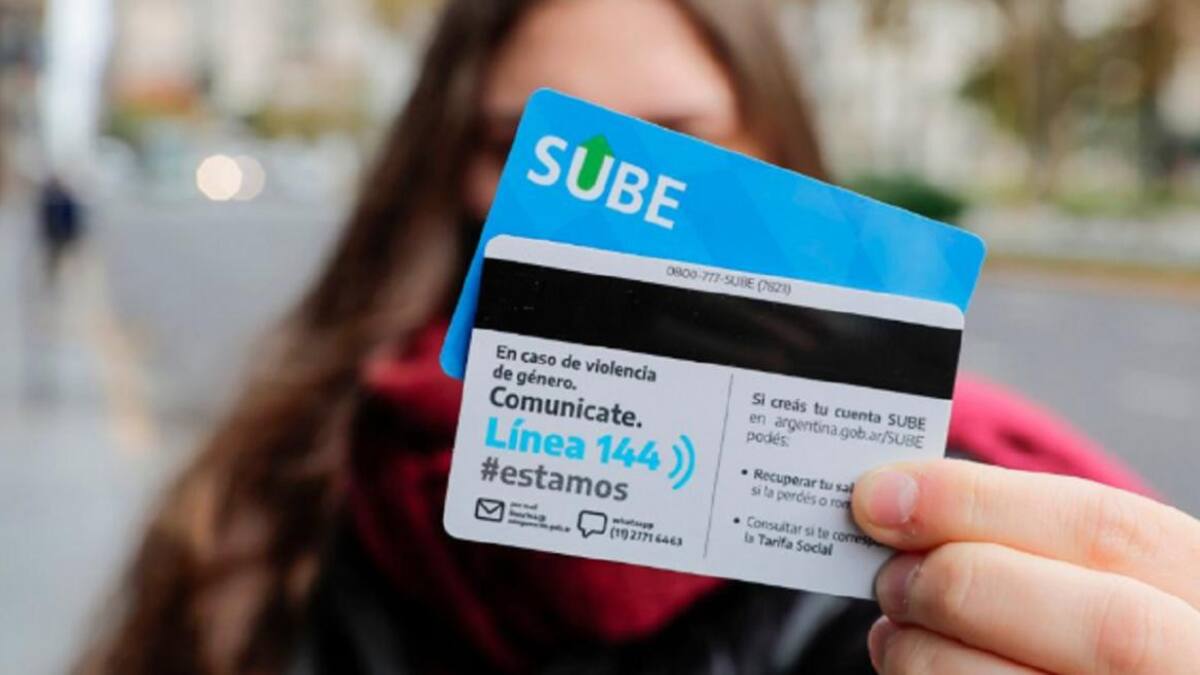 SUBE. Foto: NA