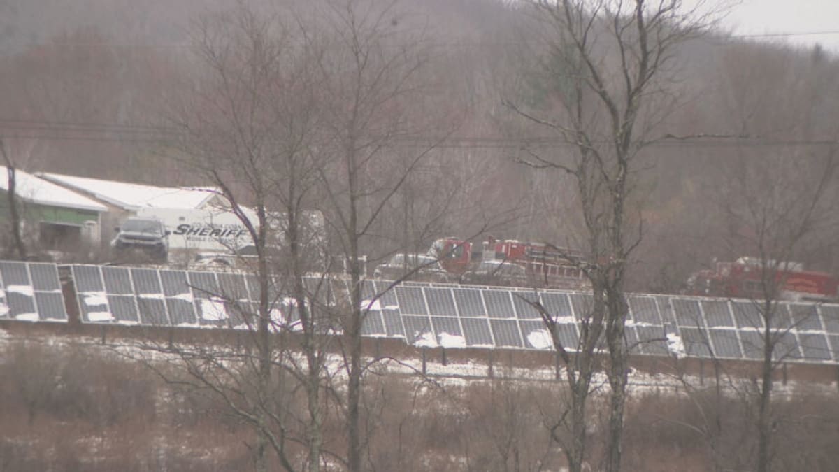 Un avión ligero se estrella en estado Nueva York. Foto: X / @CBS6Albany.