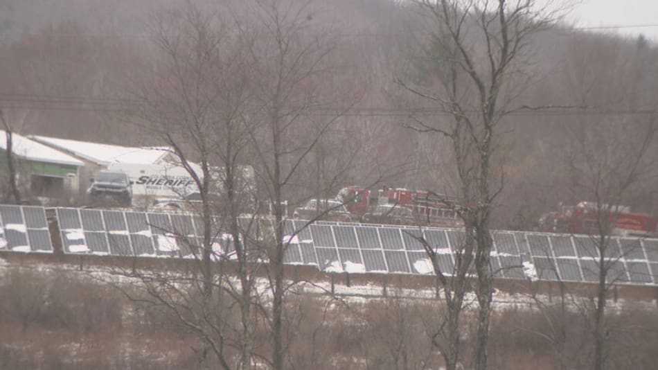 Un avión ligero se estrella en estado Nueva York. Foto: X / @CBS6Albany.
